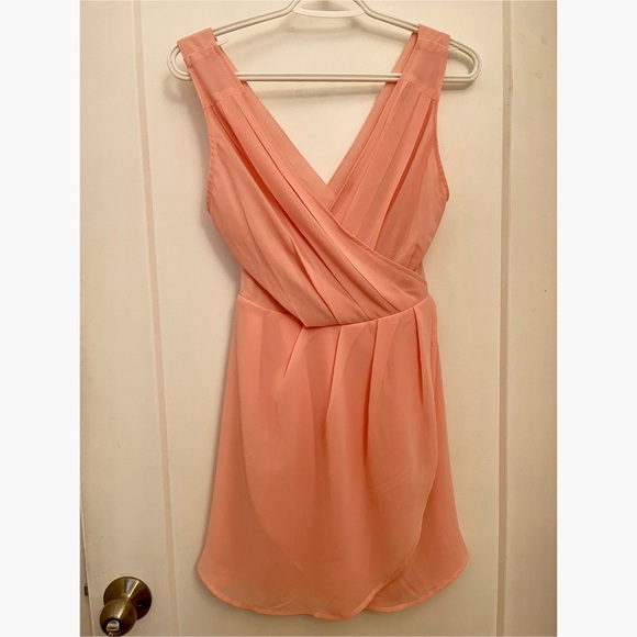 TOBI Salmon Mini dress, XS - Picture 1 of 3